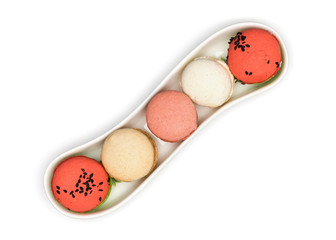 Colorful macaroons