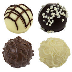 Four Chocolate candies