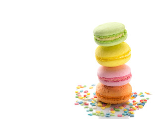 Colorful macaroons