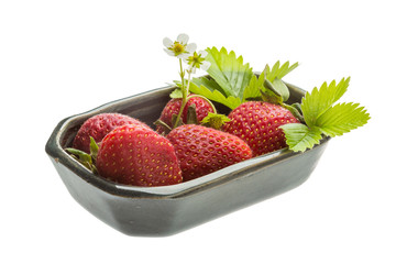 Ripe strawberry