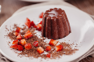 Chocolate pudding