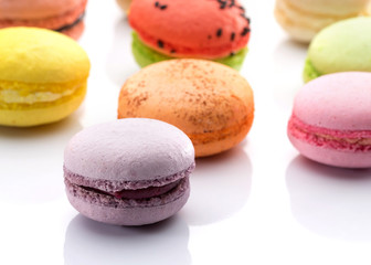 Colorful macaroons