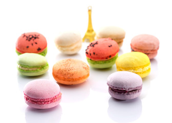 Colorful macaroons