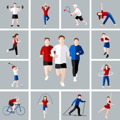 Sport icon set