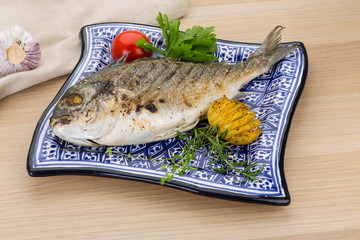 Grilled dorado