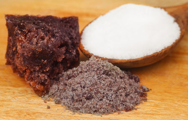 Black and white salt