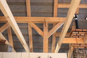 Detail of the roof structure