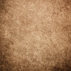 Grunge brown paper wall background or texture