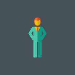 Man Flat Icon