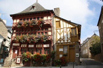 maisons à colombages bretonnes