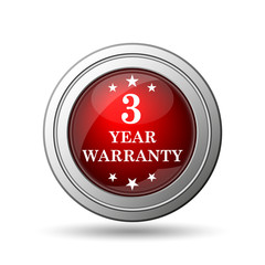 3 year warranty icon