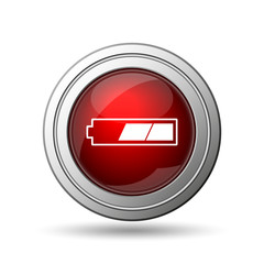 2 thirds charged battery icon