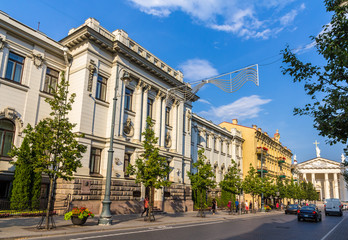 Fototapeta premium Lithuanian Academy of Sciences in Vilnius