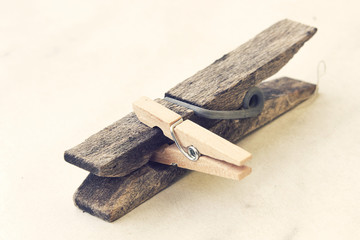 Tweezer and clothespin