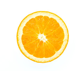 Orange isolated on white