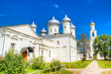 Russia Veliky Novgorod Yuriev monastery