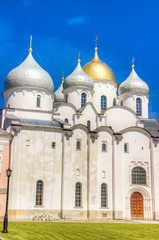 Russia Veliky Novgorod  Kremlin St. Sophia Cathedral