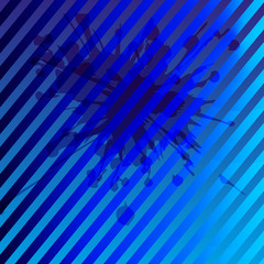 Blue background with stripe pattern