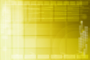 abstract yellow hi-tech background