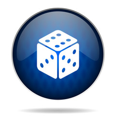play internet blue icon