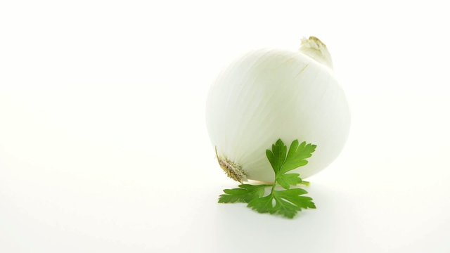 Onion and parsley 