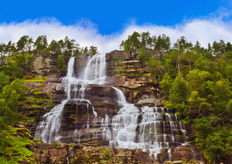Tvinde Waterfall - Norway