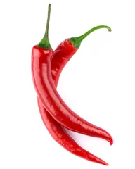 Fotobehang chili pepper © Maks Narodenko