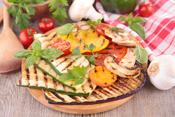 grilled vegetables