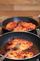 czech schnitzel (preparation)