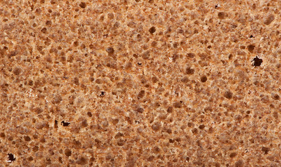 texture of a porous brown bread