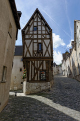 Fototapeta premium Rue de la basse ville de Chartres (28)
