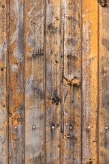 weathered wooden fence