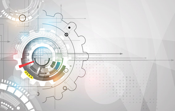 machine technology gears. retro gearwheel mechanism bacground