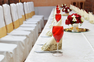 Wedding reception