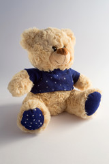 Beautiful teddy bear with stars look
