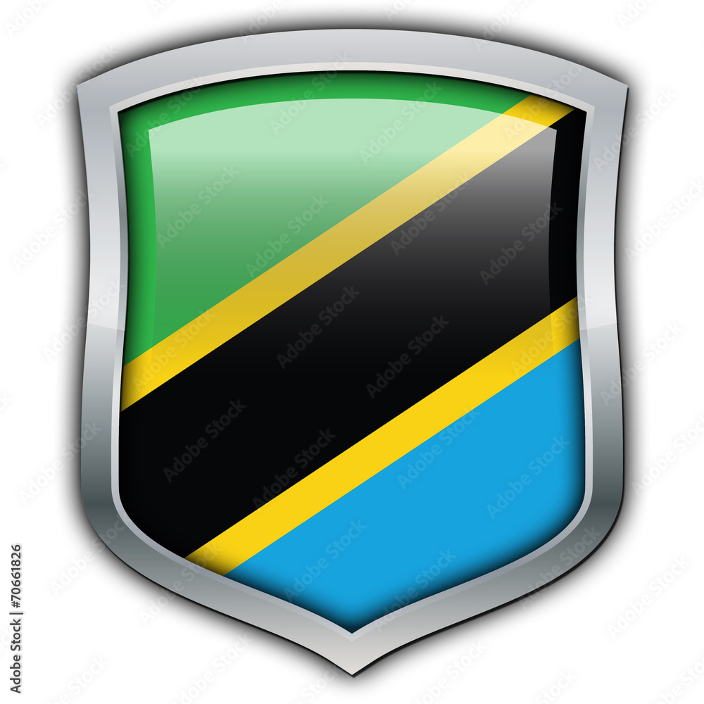 Sticker Tanzania shield