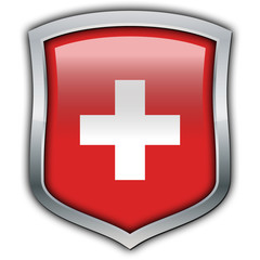 Obraz premium Switzerland shield