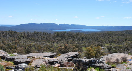 Fototapeta na wymiar australia Grampians landscape