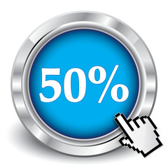 50 PERCENT ICON