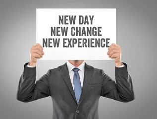 New Day / New Change / New Experience
