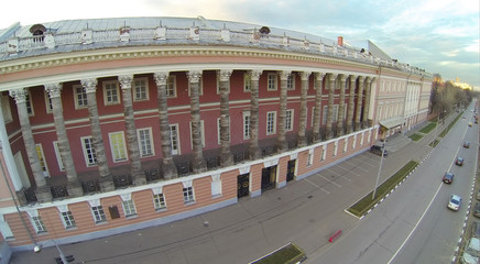 Facade of Catherine (Golovinskiy) Palace in Moscow