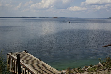 Fototapeta premium мостки