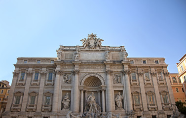 Trevi Fountain, in Rome, Italy