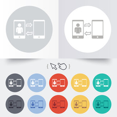 Change Video call to simple call sign icon.