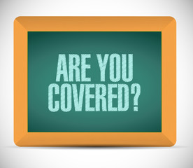 are you covered message illustration design