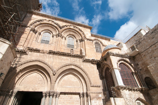 Holy Sepulchre in Old City of Jerusalem