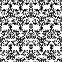 Orient Seamless  Pattern. Abstract Background