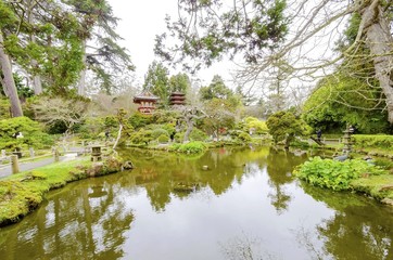 Fototapeta na wymiar Japanese Tea Garden, San Francisco