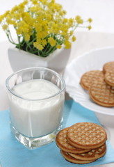 Cookies and milk