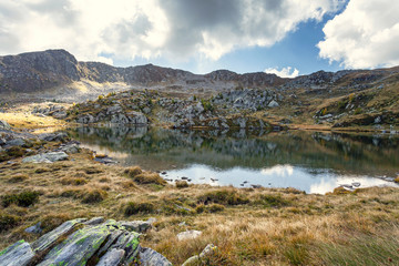 Fototapeta na wymiar Lago di Arcoglio - Valtellina (IT)